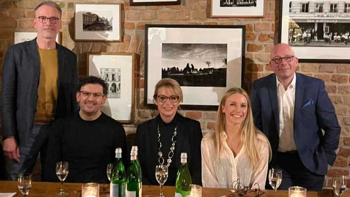 Forum "Gutes Essen - gutes Leben" mit Dietmar Ringel, Simon Lukic, Christina Aue, Linda Renneisen, Mario Kade (Bild: privat)