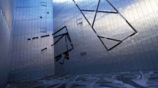 15.7.1999: Fassade des Neubau des Jüdischen Museums von Daniel Libeskind in Berlin (Bild: IMAGO / Herb Hardt)