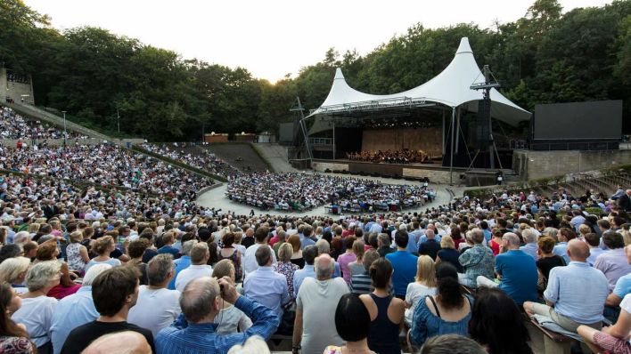 Das West Eastern Divan Orchestra in der Waldbühne rbb24 Inforadio