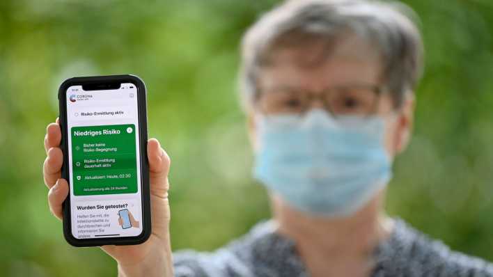 Corona Warn App Verwirrende Zeichen Inforadio