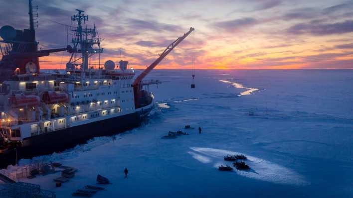 Das Forschungsschiff Polarstern