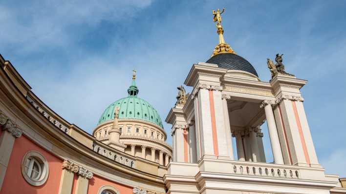 Der Landtag Brandenburg in Potsdam