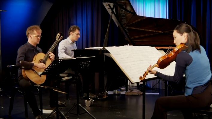 Trio Yabe / Steuber / Theodorakis play “Unheard of Music”