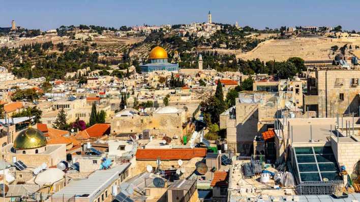 ARCHIV: Stadtansicht von Jerusalem (Bild: imago images/BE&W)