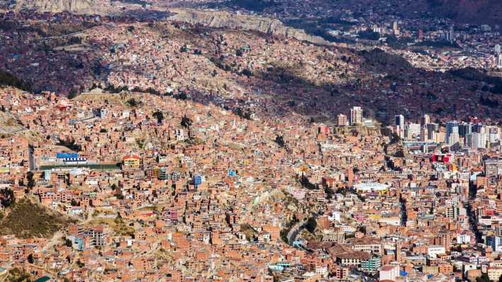 Symbolbild: Weltbevölkerung - La Paz in Bolivien