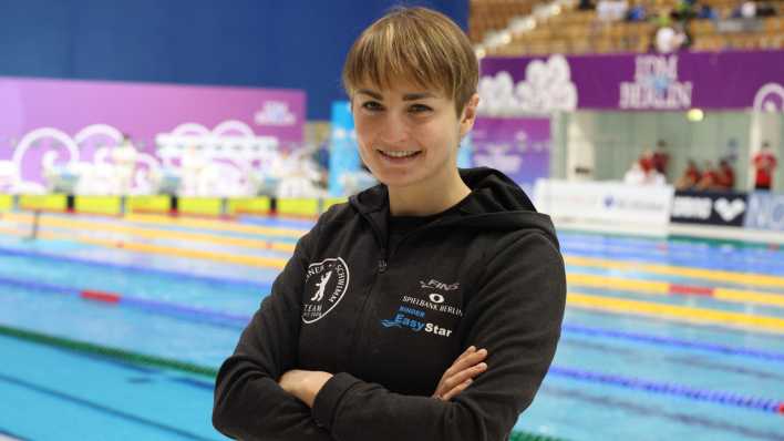 Elena Semechin ist Paralympiasiegerin im Brustschwimmen über 100 Meter