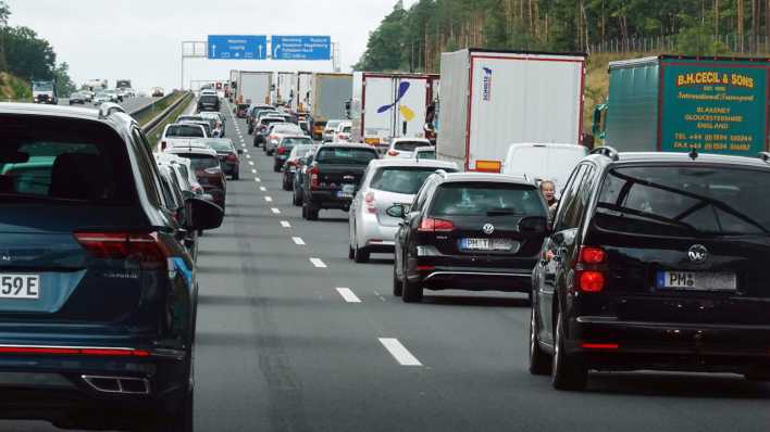 Stau auf dem Berliner Ring