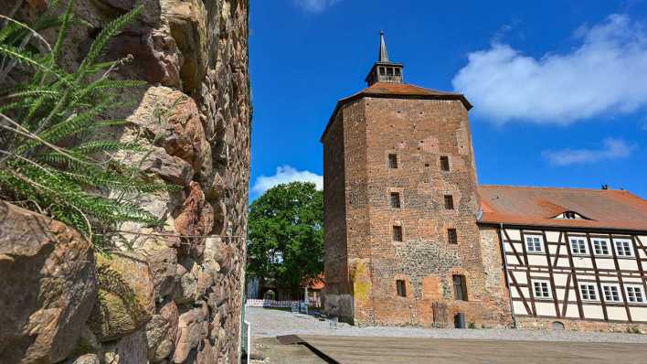 Die im Jahr 1316 erstmals urkundlich erwähnten Burg Beeskow.