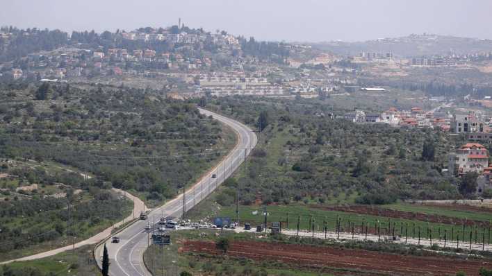 Ein Kontrollpunkt im Westjordanland.