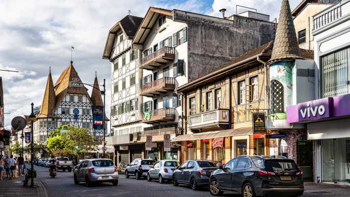 Deutsche Architektur in Blumenau, Brasilien (Bild: IMAGO/Pond5 Images)