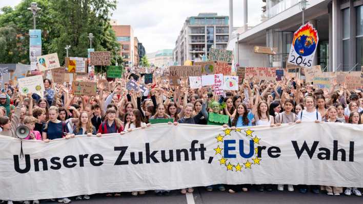 Demo zur EU-Wahl von Fridays for Future