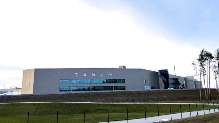 Fabrik von Tesla in Grünheide