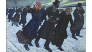 Hans Baluschek: Winterwind, 1907 (Bild: Bröhan-Museum, Berlin/Foto: Martin Adam, Berlin)