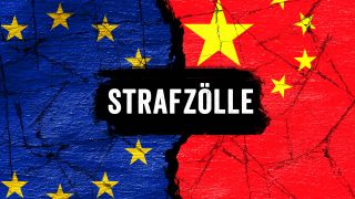 Symbol: Strafzölle der EU gegen China