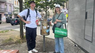 Die Streetworker sind in Tempelhof-Schöneberg unterwegs.