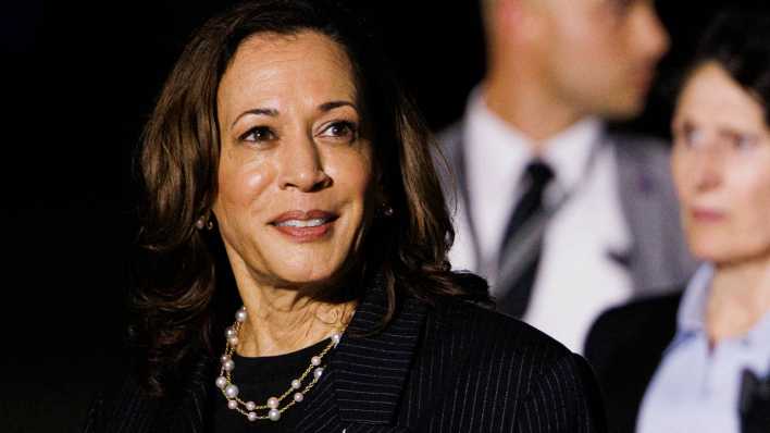 Die Kandidatin der US-Demokraten Kamala Harris