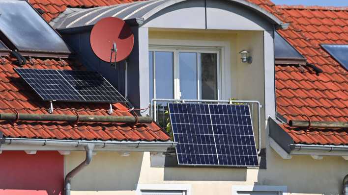 Balkonkraftwerk und Photovoltaikanlage