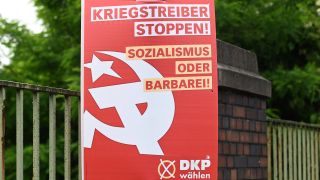 Wahlplakat der DKP