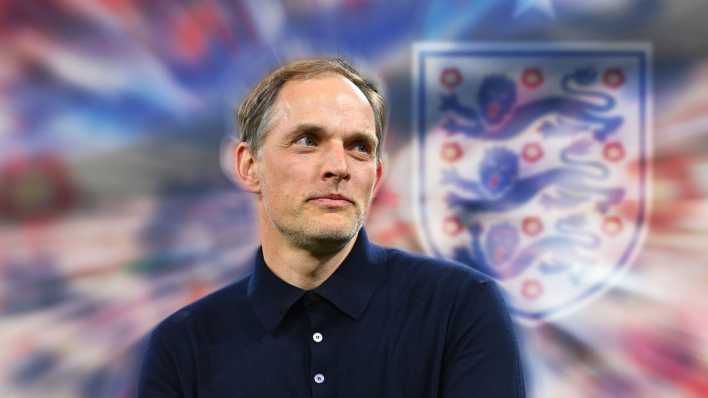 Fotomonatge: Thomas Tuchel wird Fußball-Nationaltrainer Englands (Bild: picture alliance/Frank/Hoermann/Sven Simon)