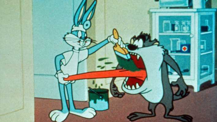 Szene aus der "Bugs Bunny Show"