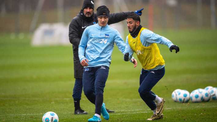 Training von Hertha BSC