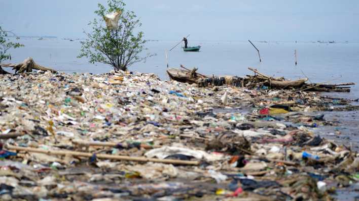 Plastikmüll in Indonesien