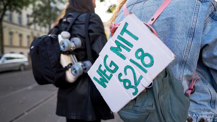 Demonstration für Abtreibungsrechte