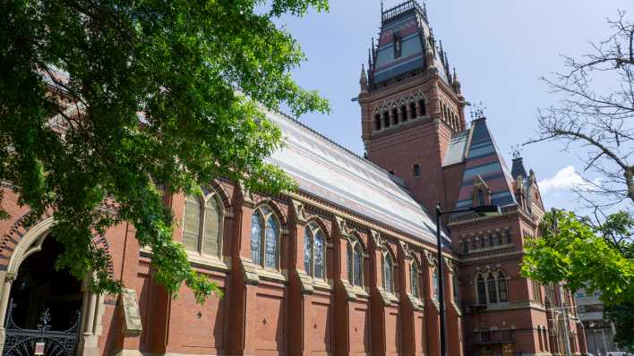 Gebäude der Harvard-Universität