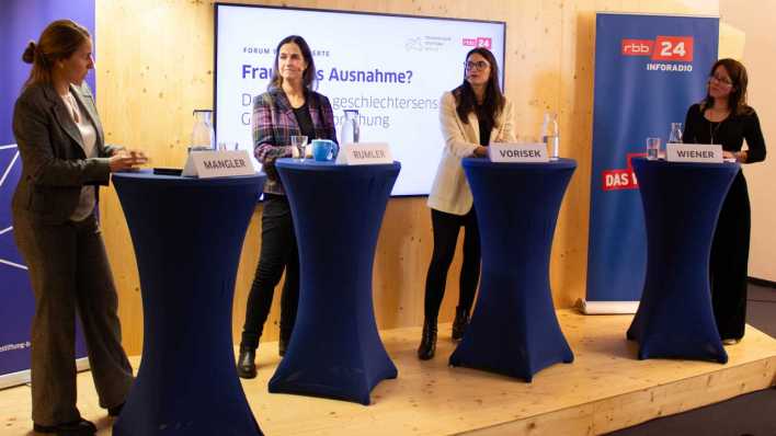 Forum Frauen als Ausnahme? (Bild: Technologiestiftung Berlin/Michael Scherer)