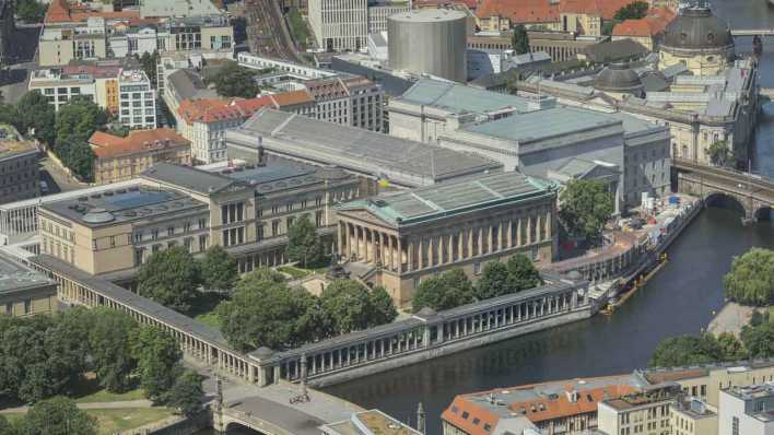 Berlin, 23.02.2024: Stadtzentrum mit Museumsinsel (Bild: picture alliance/Schoening)