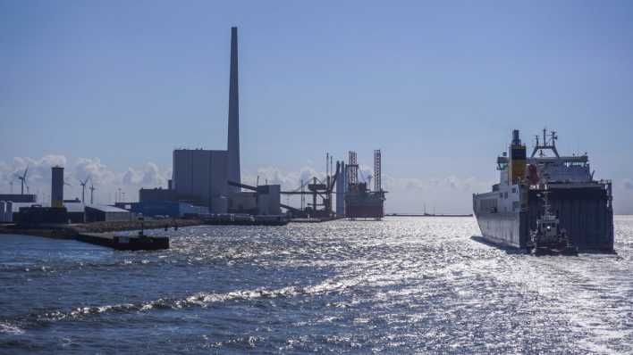 Blick auf den Hafen von Esbjerg in Dänemark (Bild: picture alliance / NurPhoto / Michal Fludra)