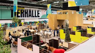 Archivbild: Die Tierhalle auf der Internationalen Grünen Woche 2024 in der Messe Berlin (Bild: picture alliance / Geisler-Fotopress | Stefan Zeitz)