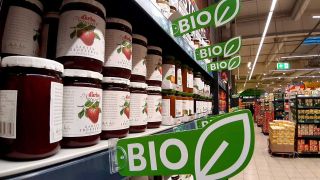 12.2024: Bio-Lebensmittel bei Kaufland (Bild: IMAGO/Martin Wagner)