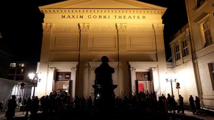 ARCHIV: Berlin, 10.2.2022: Maxim Gorki Theater (Bild: imago images/Jens Schicke)