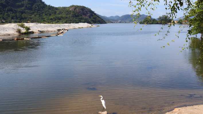 Die Lagune des Piratininga Sees bei Rio de Janeiro