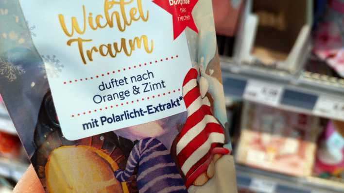 Badesalz mit "Polarlichtextrakt"