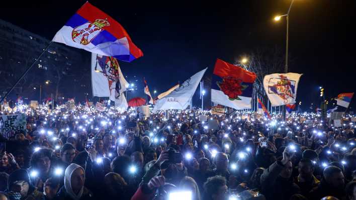 Proteste in Serbien