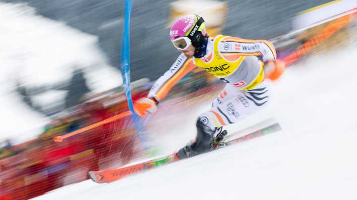 16.2.2025: Linus Straßer beim Skirennen (Bild: IMAGO/GEPA pictures/ Harald Steiner)