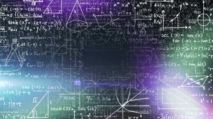 Mathematische Gleichungen und Diagramme