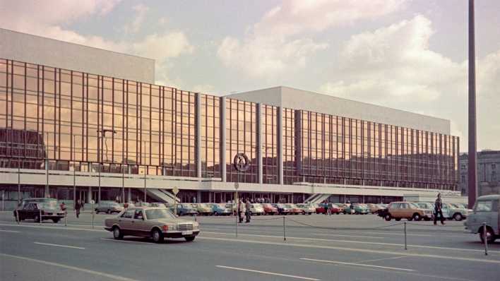 Palast der Republik, historische Aufnahme, Oktober 1980