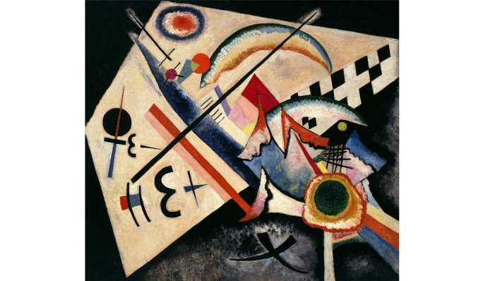 Wassily Kandinsky Weißes Kreuz, 1922 Peggy Guggenheim Collection, Venedig (Bild: (Solomon R. Guggenheim Foundation, New York)