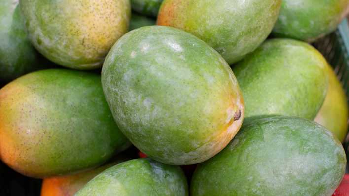 Mangos im Supermarkt