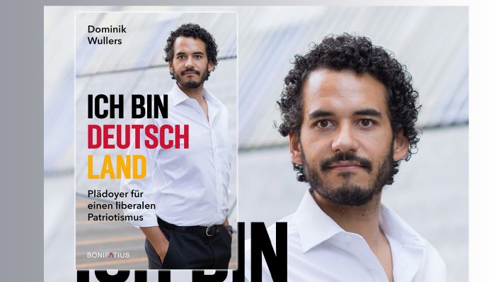 Cover des Buchs "Ich bin Deutschland" von Dominik Wullers (Bild: Bonifatius Verlag)