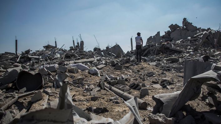 Israel greift Khuzaa im Gaza-Streifen nach Ende der Waffenruhe an (Foto: dpa)